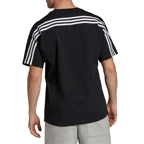 Adidas 3-Stripes Black Tee